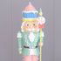Christmas Mint Nutcracker Resin Figurine – Candy Cupcake Design With Candy Cane